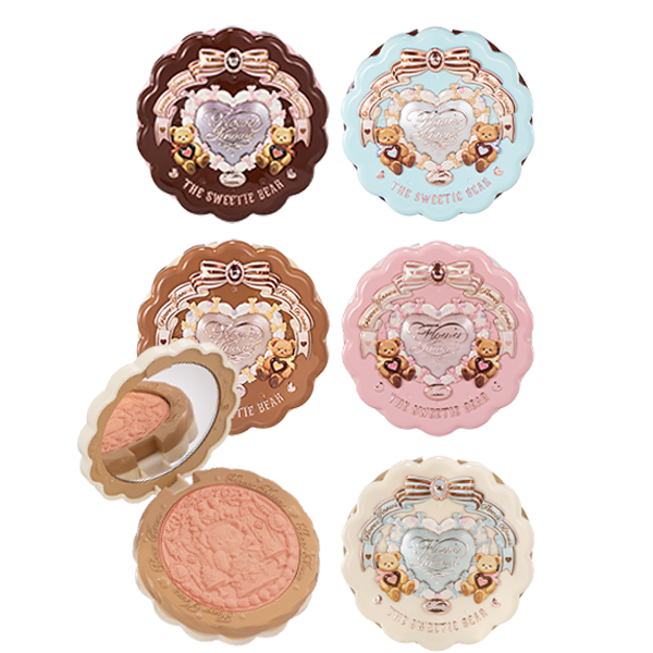 ースウィーティーベアコレクションシルクサテン ブラッシュ