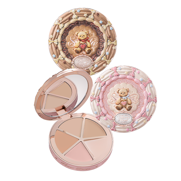 ースウィーティーベアコレクション 4色コンシーラーパレット